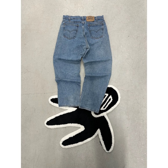 Vintage Rare Levi's 501 Made in USA Grey Tab 90s W34 L30 - Picture 2 of 5